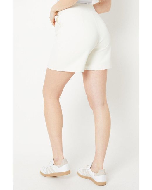 Dorothy Perkins White Clean Tailored Short