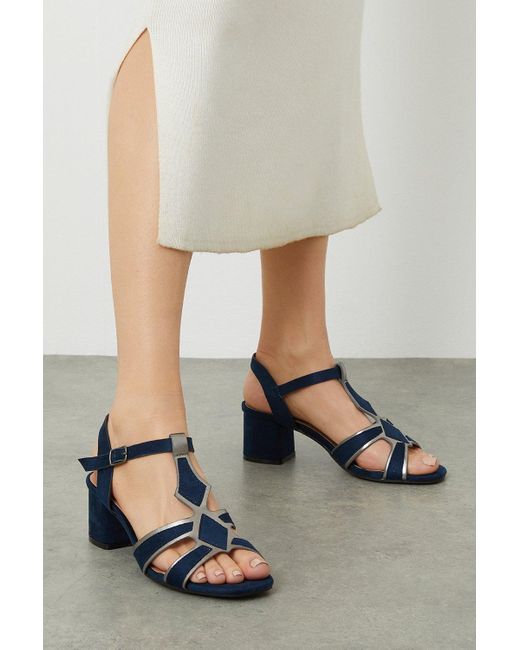 Dorothy Perkins Good For The Sole Eva Low Block Heel Sandals in