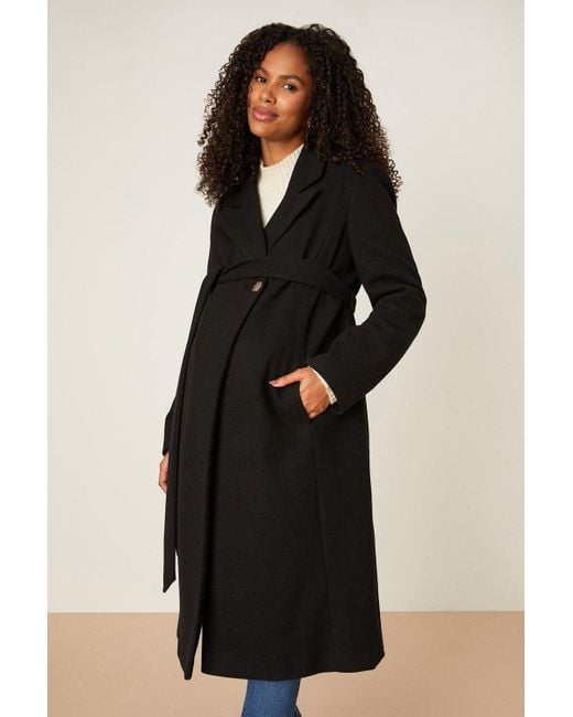 Maternity cheap wrap coat