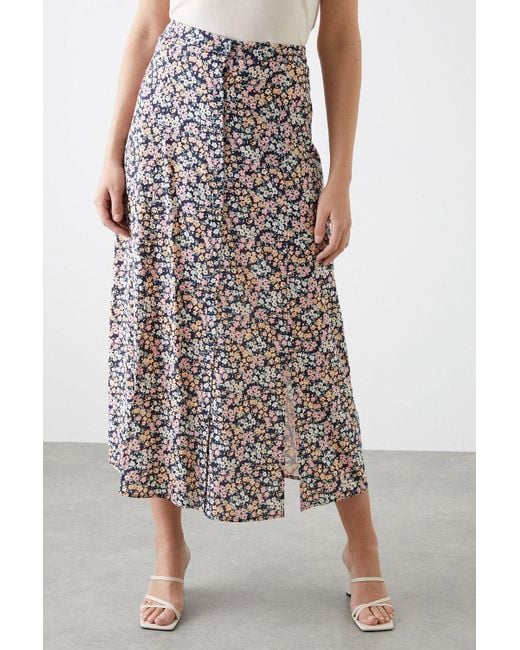 Dorothy perkins midi skirt cheap