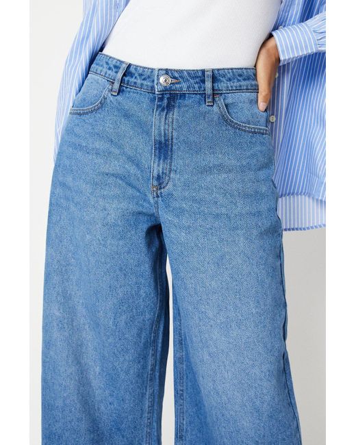 Dorothy Perkins Blue Denim Culotte Jeans