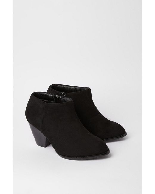 Dorothy Perkins Black Good For The Sole: Extra Wide Fit Mona Shoe Boots