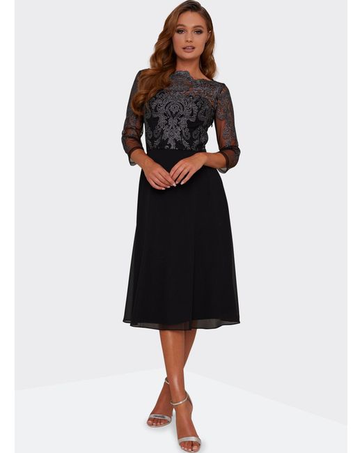 chi chi curve sable dress