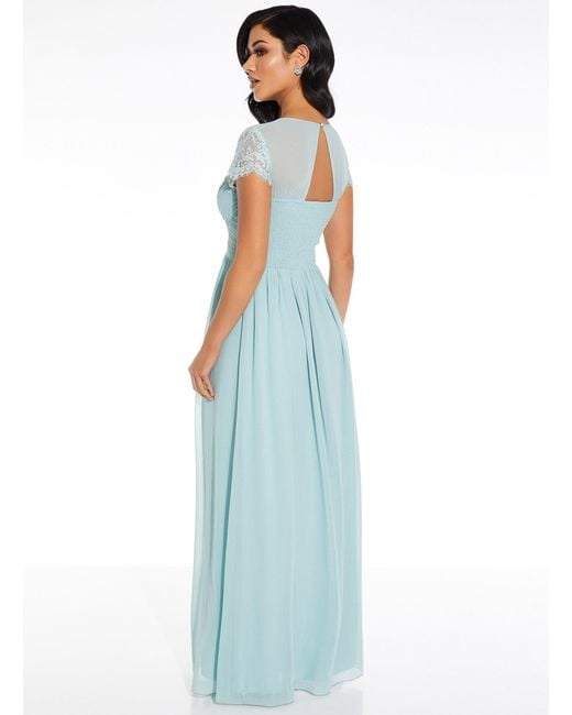 quiz sage green dress