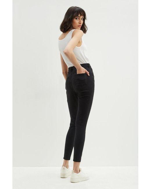 Dorothy Perkins Black Tall Darcy Ankle Grazer Jeans