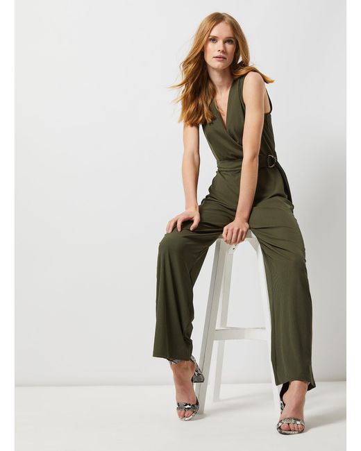 dorothy perkins khaki jumpsuit