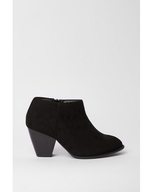 Dorothy Perkins Black Good For The Sole: Extra Wide Fit Mona Shoe Boots