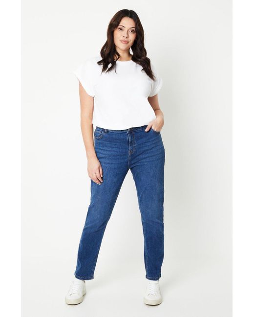 Dorothy Perkins Blue Curve Comfort Stretch Slim Jeans