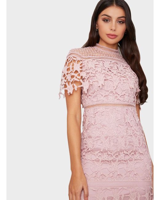 crochet bodycon dress