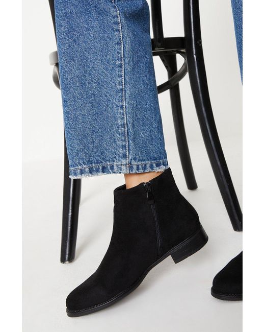 Dorothy Perkins Blue Mayson Casual Ankle Boots