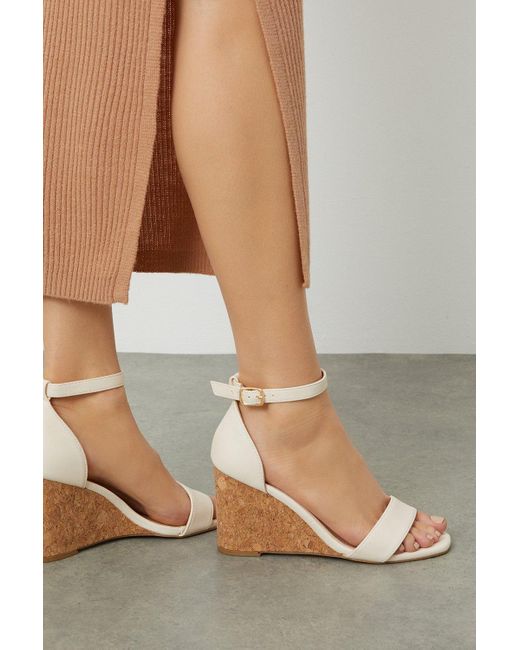 Barely there wedges sales
