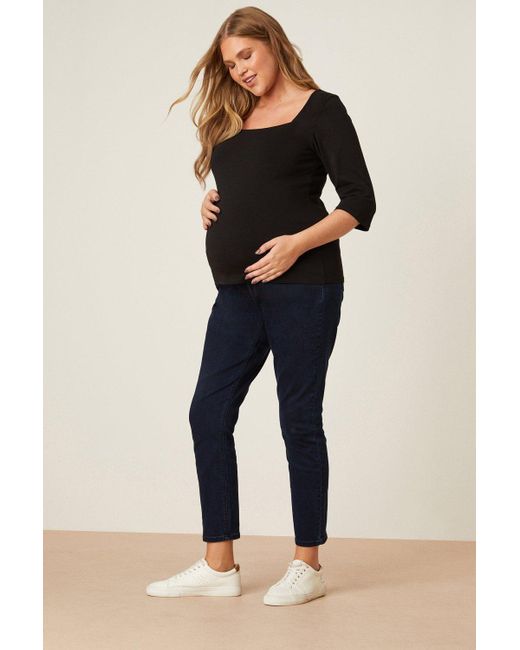 Dorothy Perkins Maternity Over Bump Darcy Skinny Jeans in Blue
