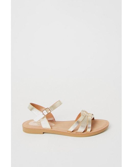 Dorothy Perkins White Good For The Sole: Montanne Comfort Strappy Sandals