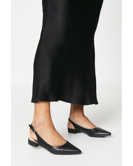Slingback hot sale ballet pumps