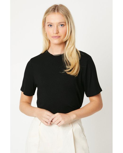 Dorothy Perkins Black Relaxed Fit Tshirt