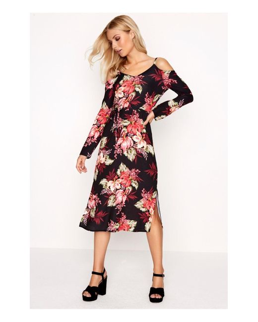 girls black shift dress