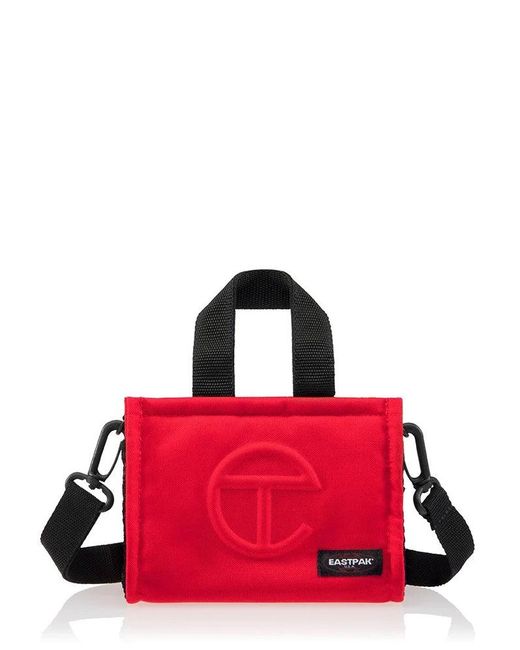 Telfar x EastPak Circle bag size comparison to small shoppers : r
