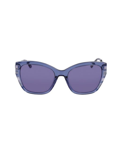 Draper James Purple Victoria Sunglasses