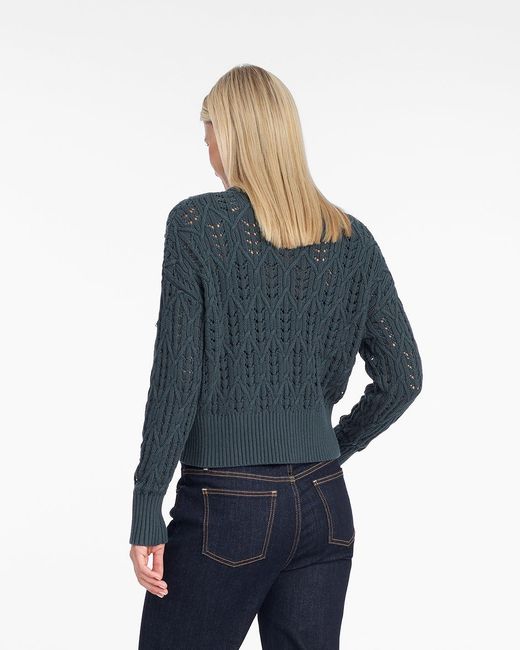 Draper James Blue Cardigan
