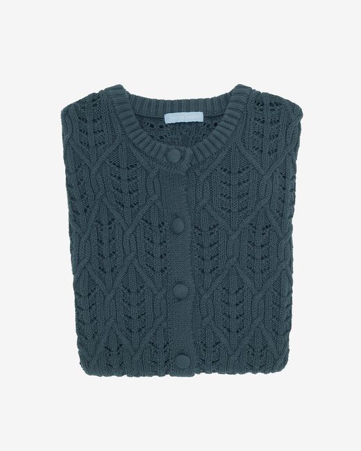 Draper James Blue Cardigan