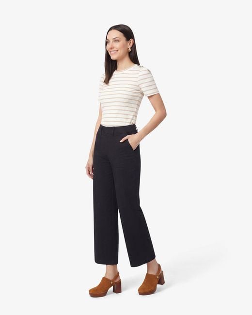 Draper James Blue Patch Pocket Wide Leg Bottom
