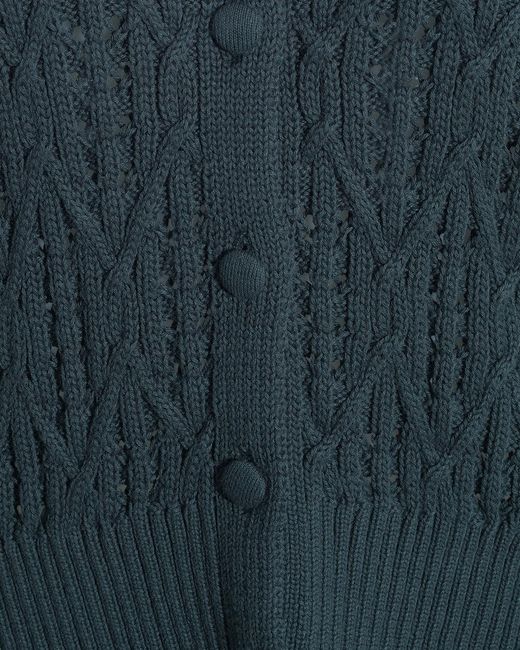 Draper James Blue Cardigan