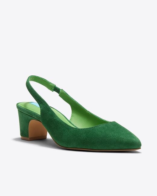 Draper James Calla Slingback In Green