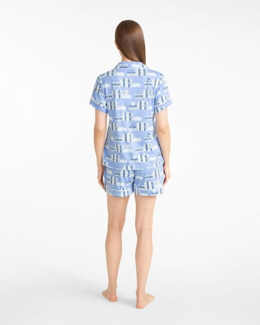 Draper James Blue Sara Pajama Set In Bookstack