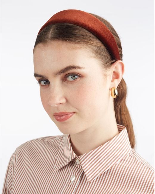 Draper James Metallic Domed Stud In Gold