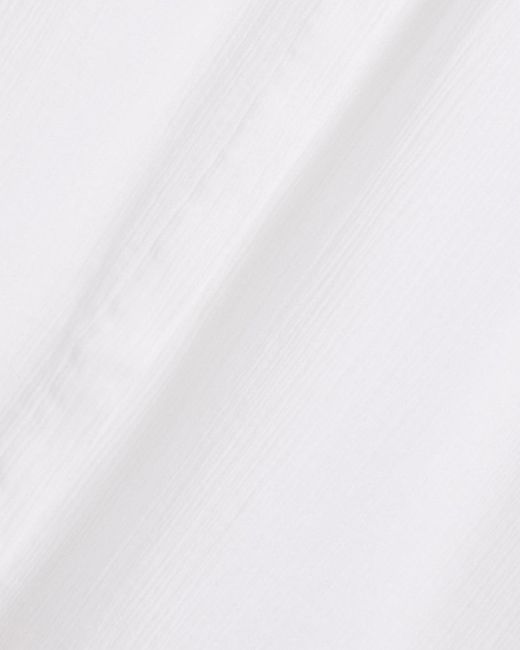 Draper James White Crinkle Cotton Coverup