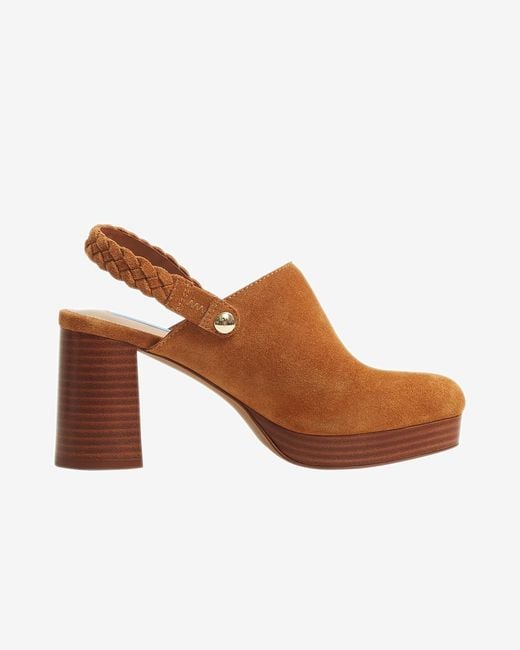 Draper James Brown Nima Clog Heel