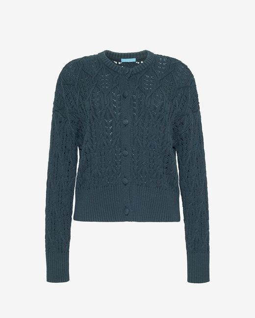 Draper James Blue Cardigan