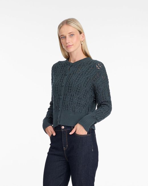 Draper James Blue Cardigan