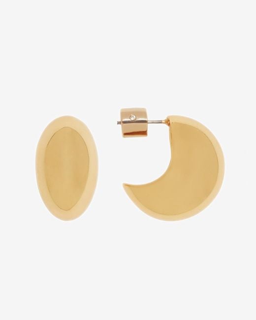 Draper James Metallic Domed Stud In Gold