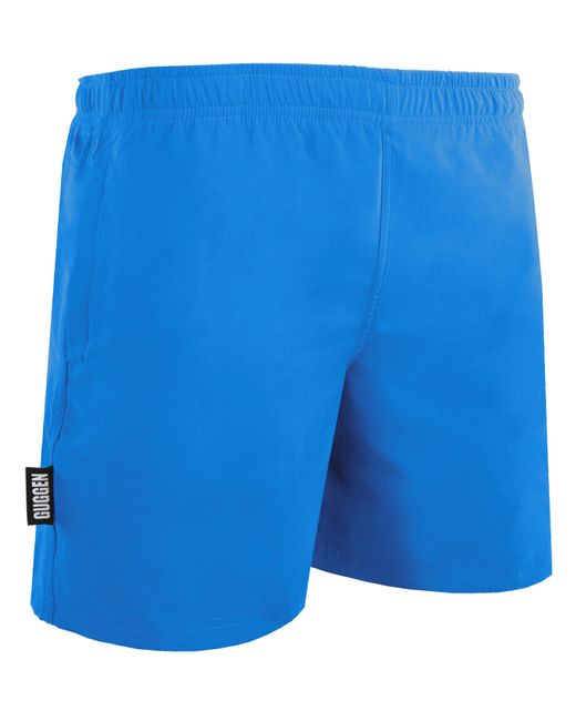 GUGGEN Mountain Herren Badehose Einfarbig in Blue für Herren
