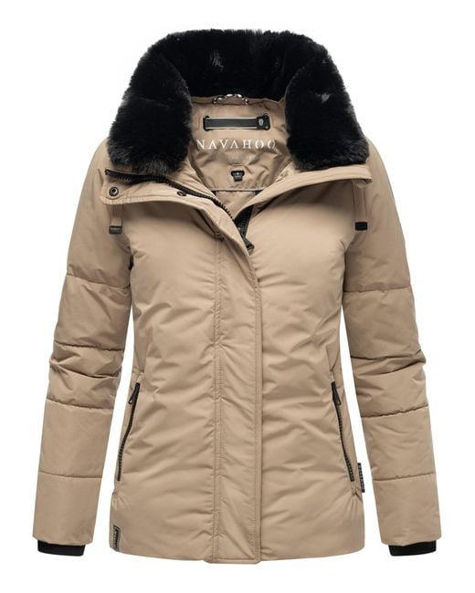 Navahoo Gray Frostii Damen Winterjacke – Leicht & Kuschelig