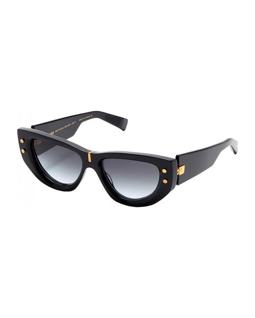 Balmain Black Bps-151A-55 Bps 151A 55 Sunglasses