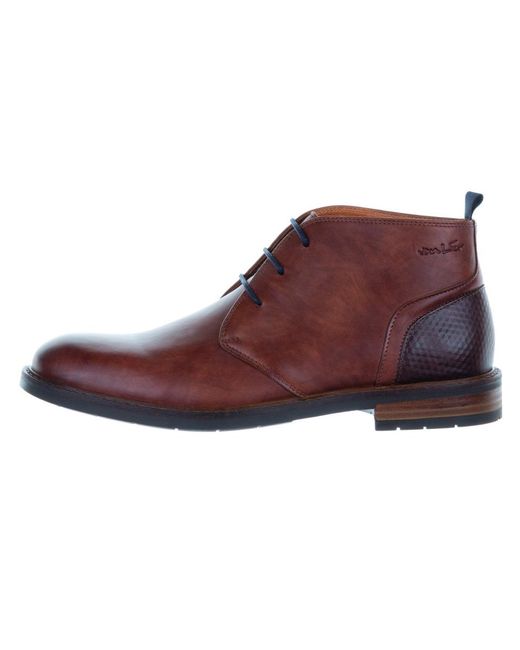 VAN LIER Boston Cognac Cognac in Purple für Herren