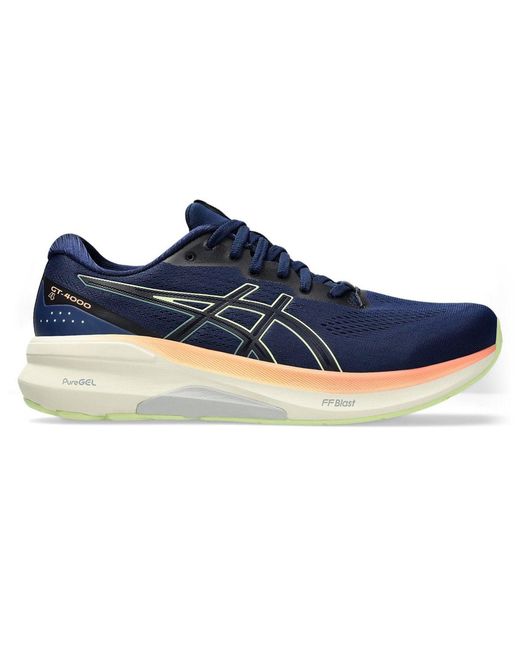 Asics Blue Gt-4000 4 Running Shoes for men