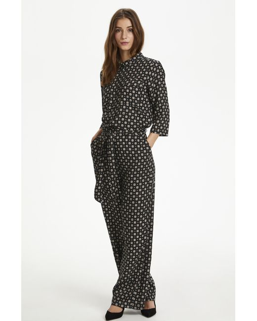 Kaffe Jumpsuit Regular Fit in het Black
