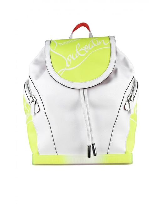 Christian Louboutin Yellow Explorafunk Rucksack