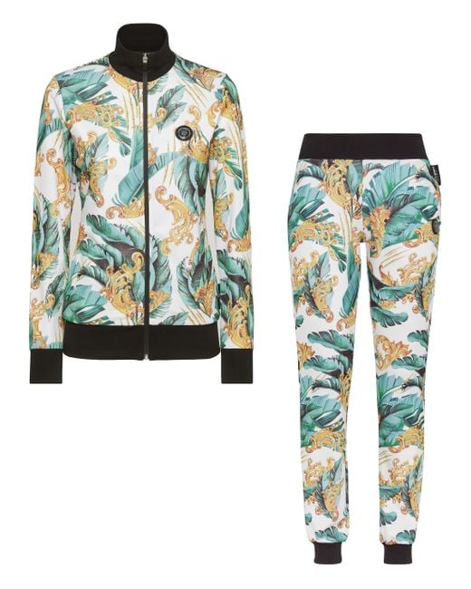 Philipp Plein Trainingspak: Top & Broek in het Green