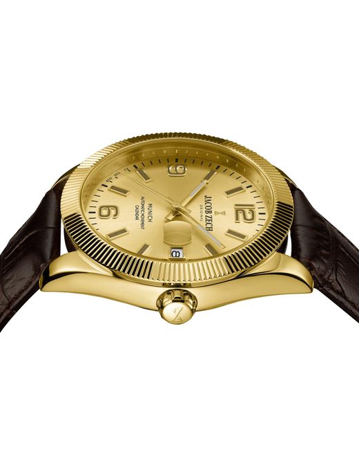 Jacob Zech Horloge Munich in het Metallic voor heren