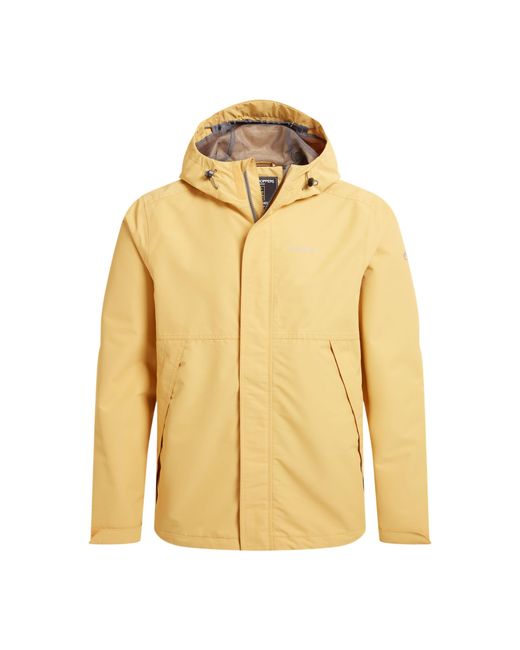 Craghoppers Yellow Ossus Waterproof Jacket (Indian) for men