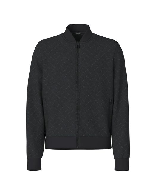 Joop! Zweetjack in het Black voor heren