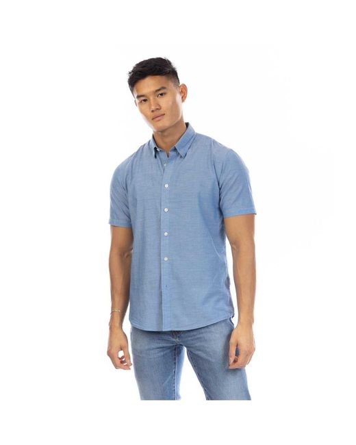 Peter Werth Herenslaapshirt in het Blue voor heren