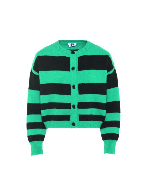 myMo Green Pullover Damen Schwarz