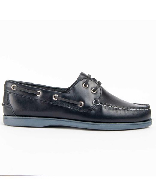 Purapiel Blue Seglarskor Puranautic6 Blå for men