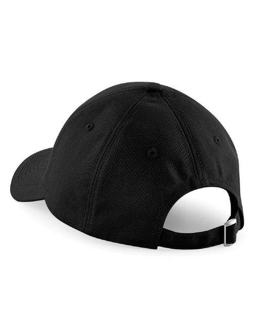 BEECHFIELD® Black Authentic 6 Panel Baseball Kappe