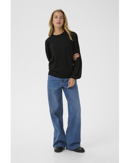 Kaffe Pullover Kalone Regular Fit in het Blue